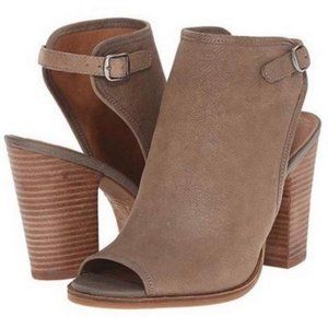 Lucky Brand Lisza Open Toe Booties